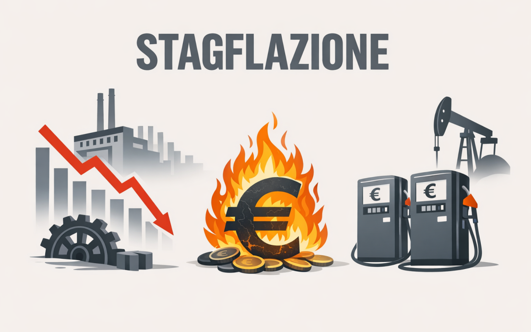Stagflazione: quando l’economia si blocca, ma i prezzi continuano a salire
